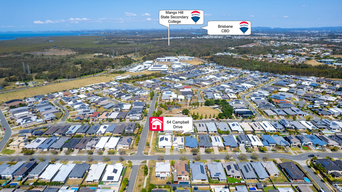 64 Campbell Drive, Mango Hill, QLD 4509 AUS