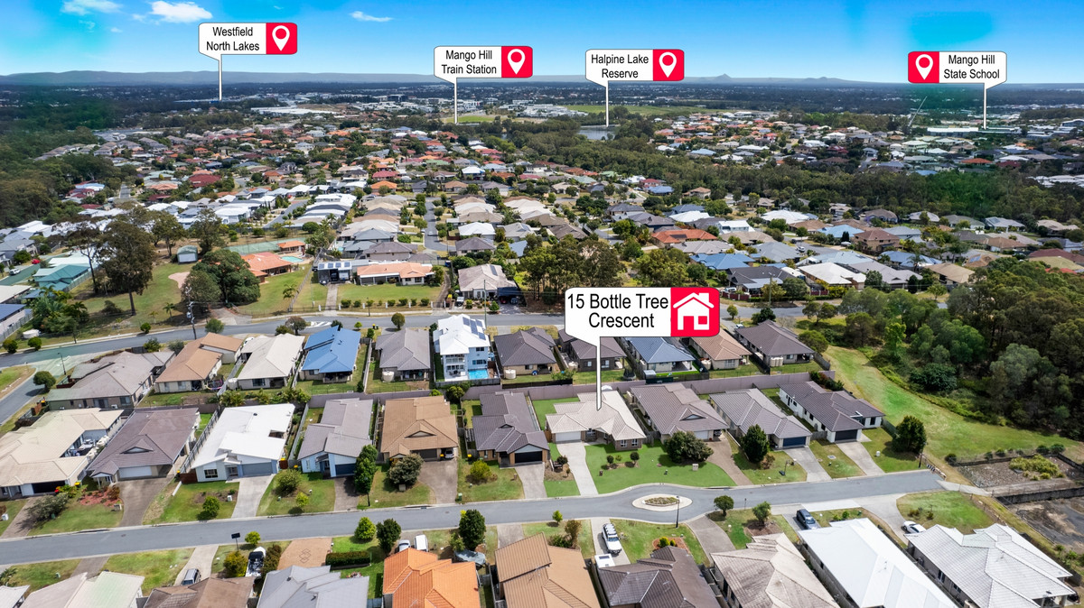 15 Bottle Tree Crescent, Mango Hill, QLD 4509 AUS