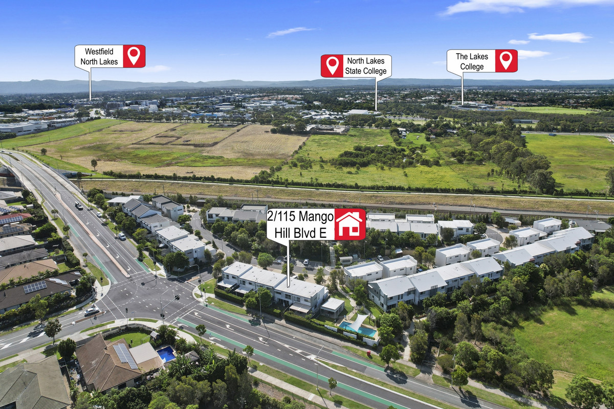 2/115 Mango Hill Boulevard East, Mango Hill, QLD 4509 AUS